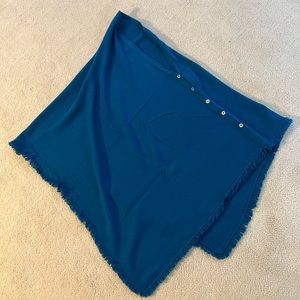 Lilly Pulitzer Teal Cashmere Wrap